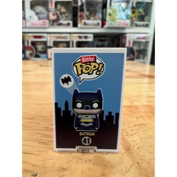 BITTY Batman 1" Funko Pop #41 DC Comics Adam West Bruce Wayne TV Series 1960's - Picture 2 of 6